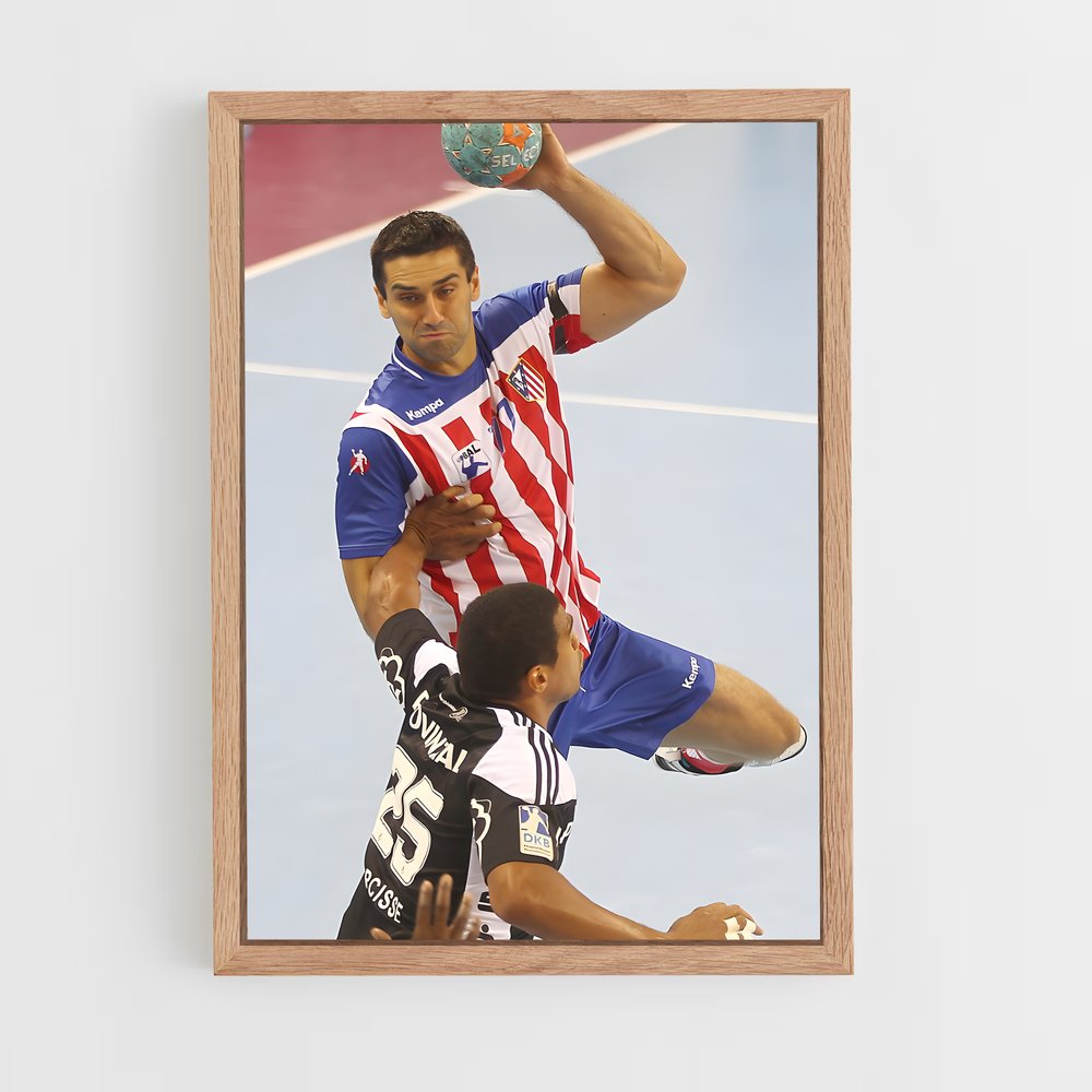 Poster Kiril lazarov – affiche Handball (vue 4)